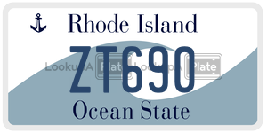 ZT690  license plate in RI