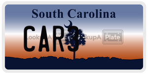 CAR3  license plate in SC