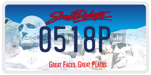 0518P  license plate in SD