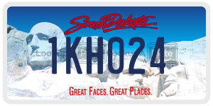 1KH024  license plate in SD
