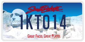 1KT014  license plate in SD