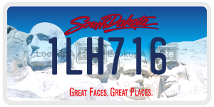 1LH716  license plate in SD