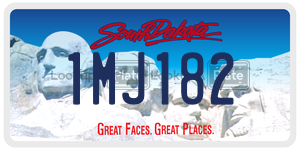 1MJ182  license plate in SD