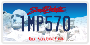 1MP570  license plate in SD
