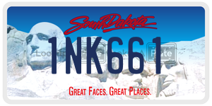 1NK661  license plate in SD