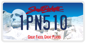 1PN510  license plate in SD