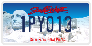 1PY013  license plate in SD