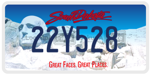 22Y528  license plate in SD