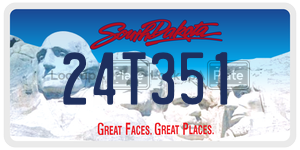 24T351  license plate in SD