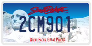 2CM901  license plate in SD