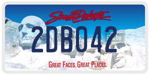 2DB042  license plate in SD