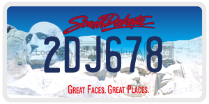 2DJ678  license plate in SD