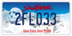 2FL033  license plate in SD