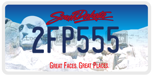 2FP555  license plate in SD