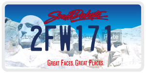2FW171  license plate in SD
