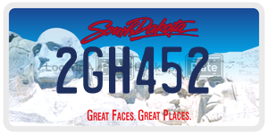 2GH452  license plate in SD