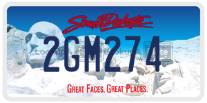 2GM274  license plate in SD