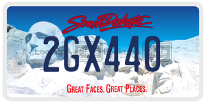 2GX440  license plate in SD