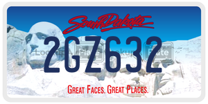 2GZ632  license plate in SD