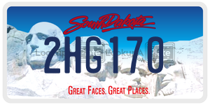 2HG170  license plate in SD