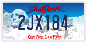 2JX184  license plate in SD