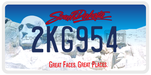 2KG954  license plate in SD