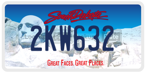 2KW632  license plate in SD