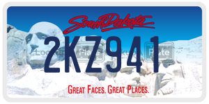2KZ941  license plate in SD