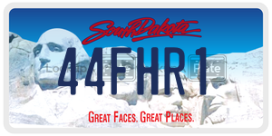 44FHR1  license plate in SD