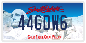 44GDW6  license plate in SD