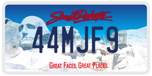 44MJF9  license plate in SD