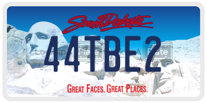 44TBE2  license plate in SD