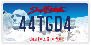 44TGD4  license plate in SD
