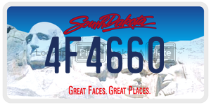 4F4660  license plate in SD