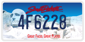 4F6228  license plate in SD