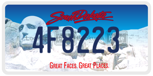 4F8223  license plate in SD