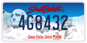 4G8432  license plate in SD