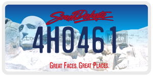 4H0461  license plate in SD