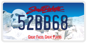 52BB68  license plate in SD