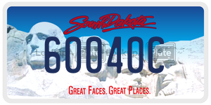 60040C  license plate in SD