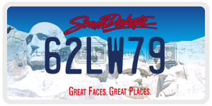 62LW79  license plate in SD