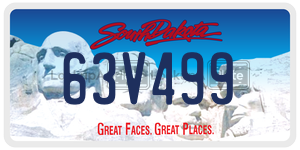 63V499  license plate in SD