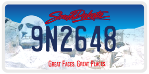 9N2648  license plate in SD