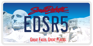 EDSR5  license plate in SD