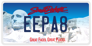 EEPA8  license plate in SD