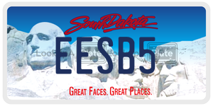 EESB5  license plate in SD
