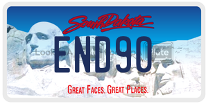 END90  license plate in SD