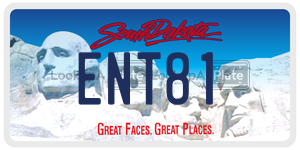 ENT81  license plate in SD