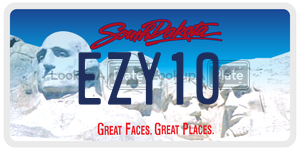 EZY10  license plate in SD