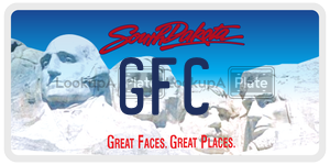 GFC  license plate in SD